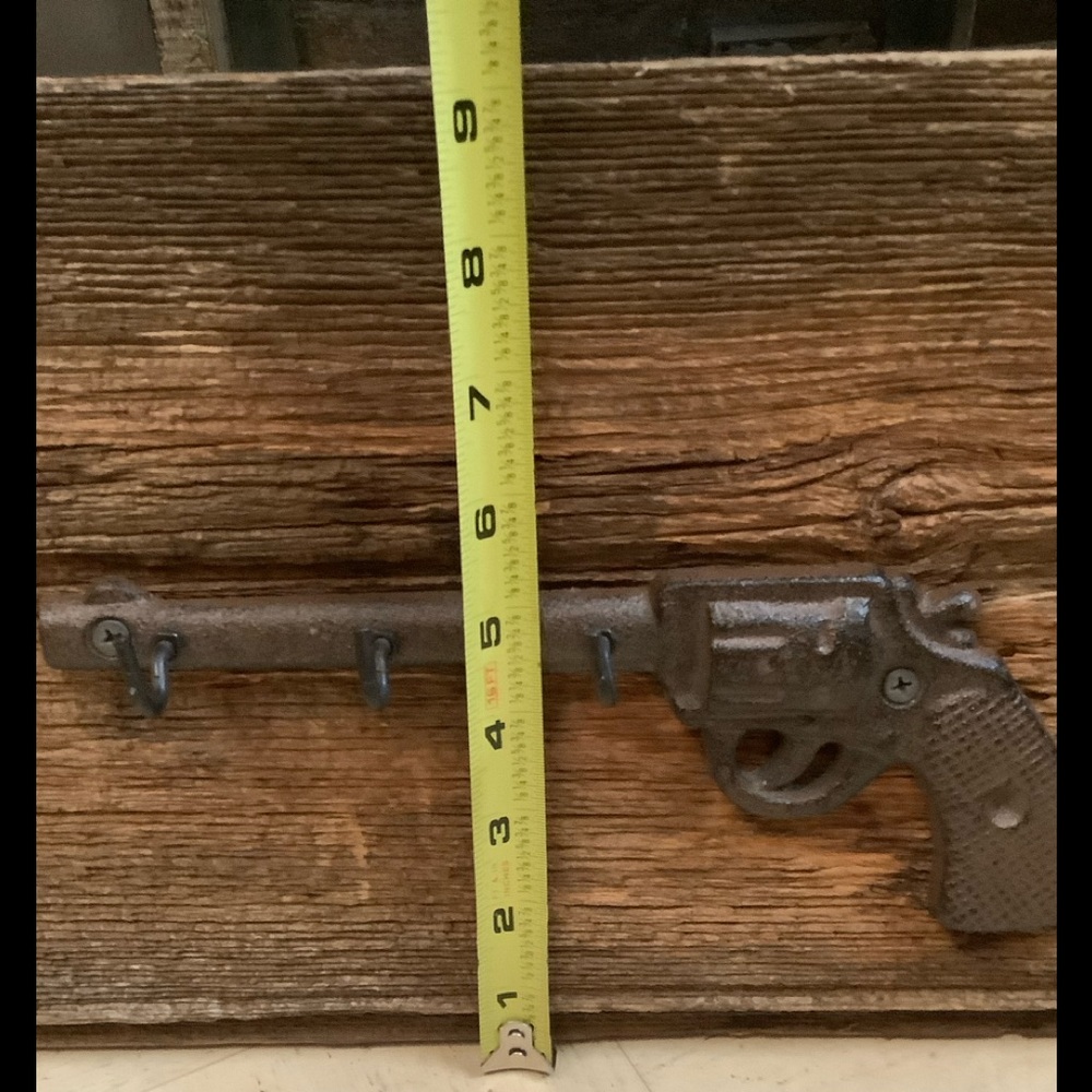 Southwest Rustic Barn Wood Wall Hooks - Picture 9 of 11